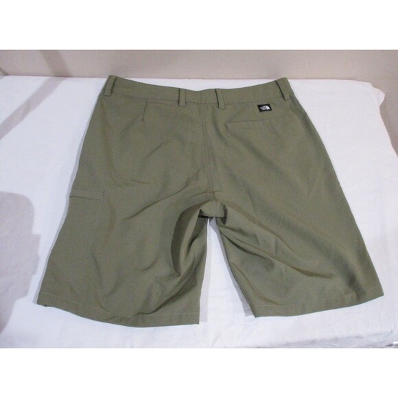 The North Face Green Lightweight Outdoor Casual Shorts Mens 34 Flash Dry - Picture 5 of 6
